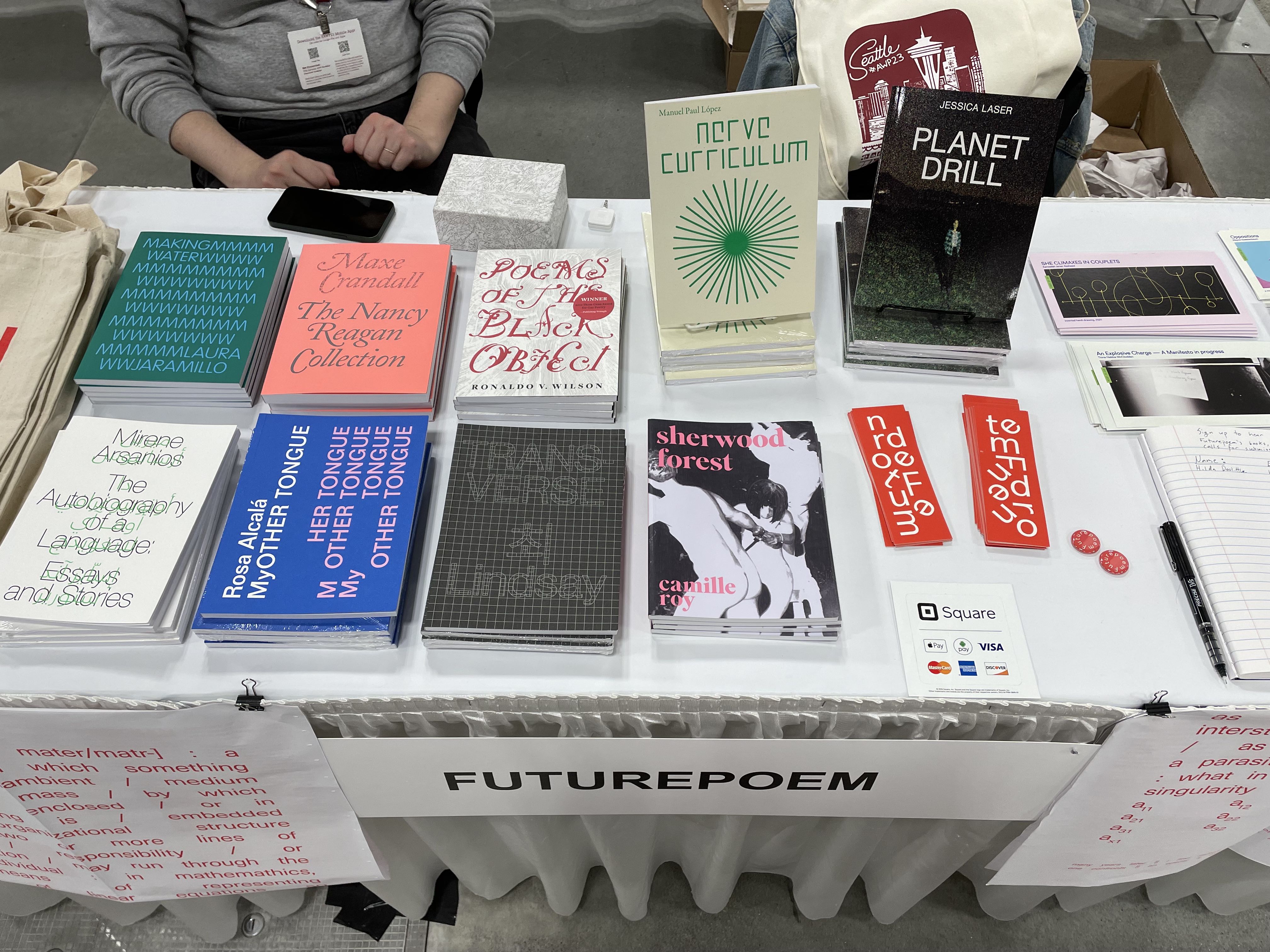 futurepoem table